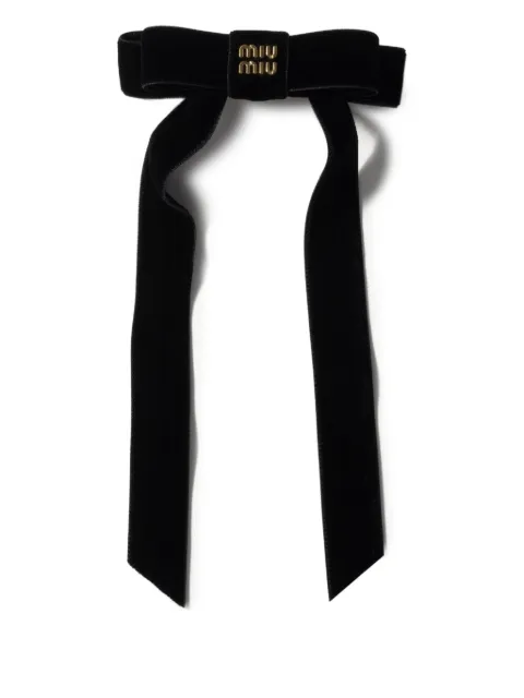 Miu Miu bow-detail hair clip