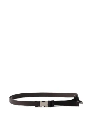 Prada スタッズ レザーベルト | ブラウン | FARFETCH JP