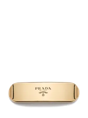 Prada ヘアクリップ セット | ゴールドトーン | FARFETCH JP