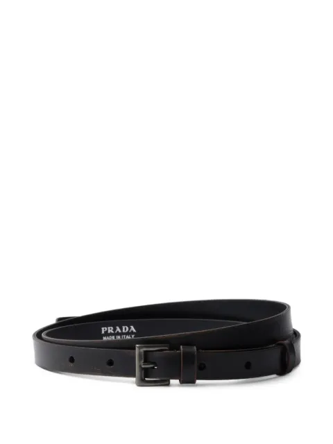 Prada leather belt
