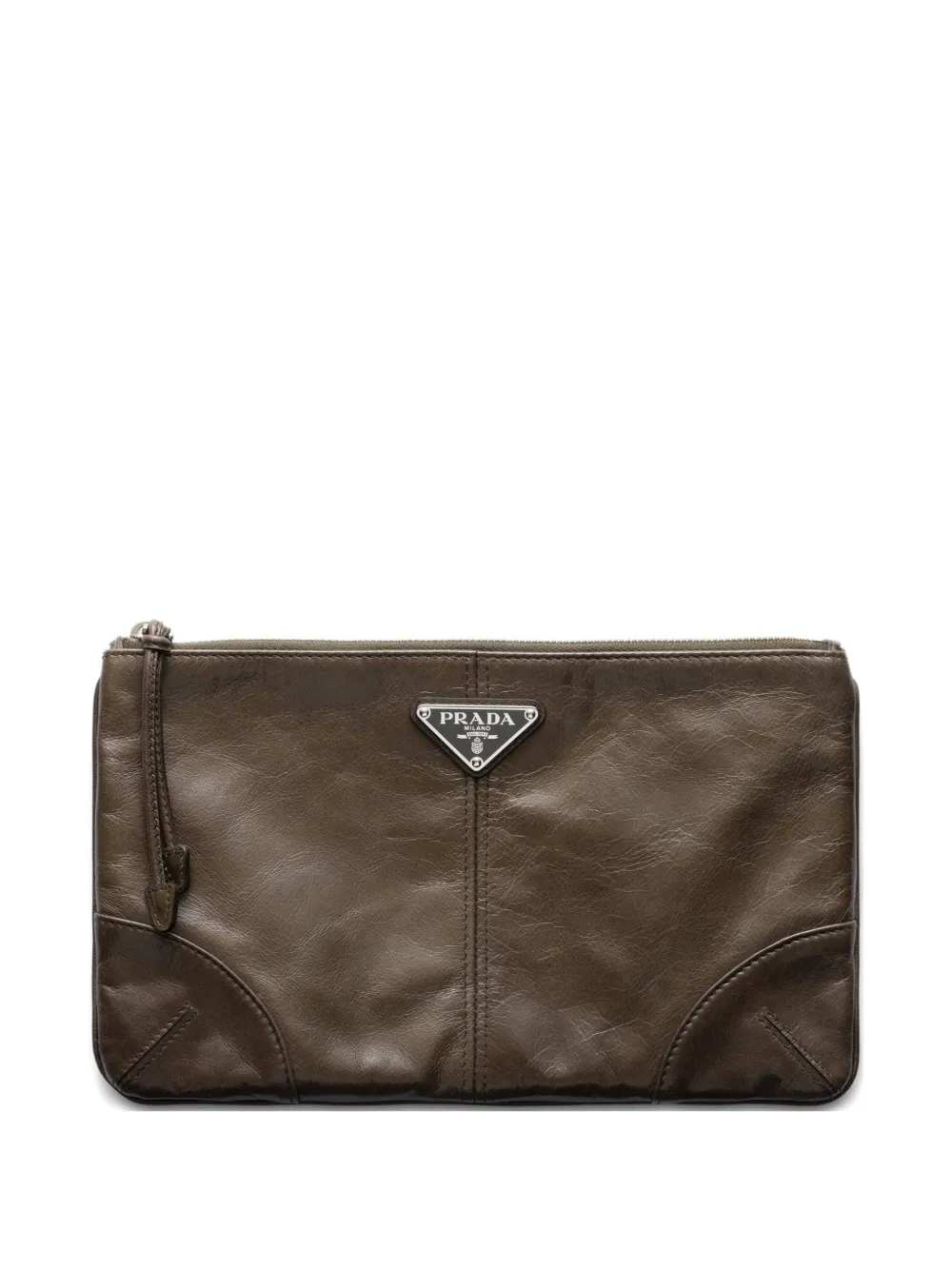 Prada leather wallet | brun | Image 1