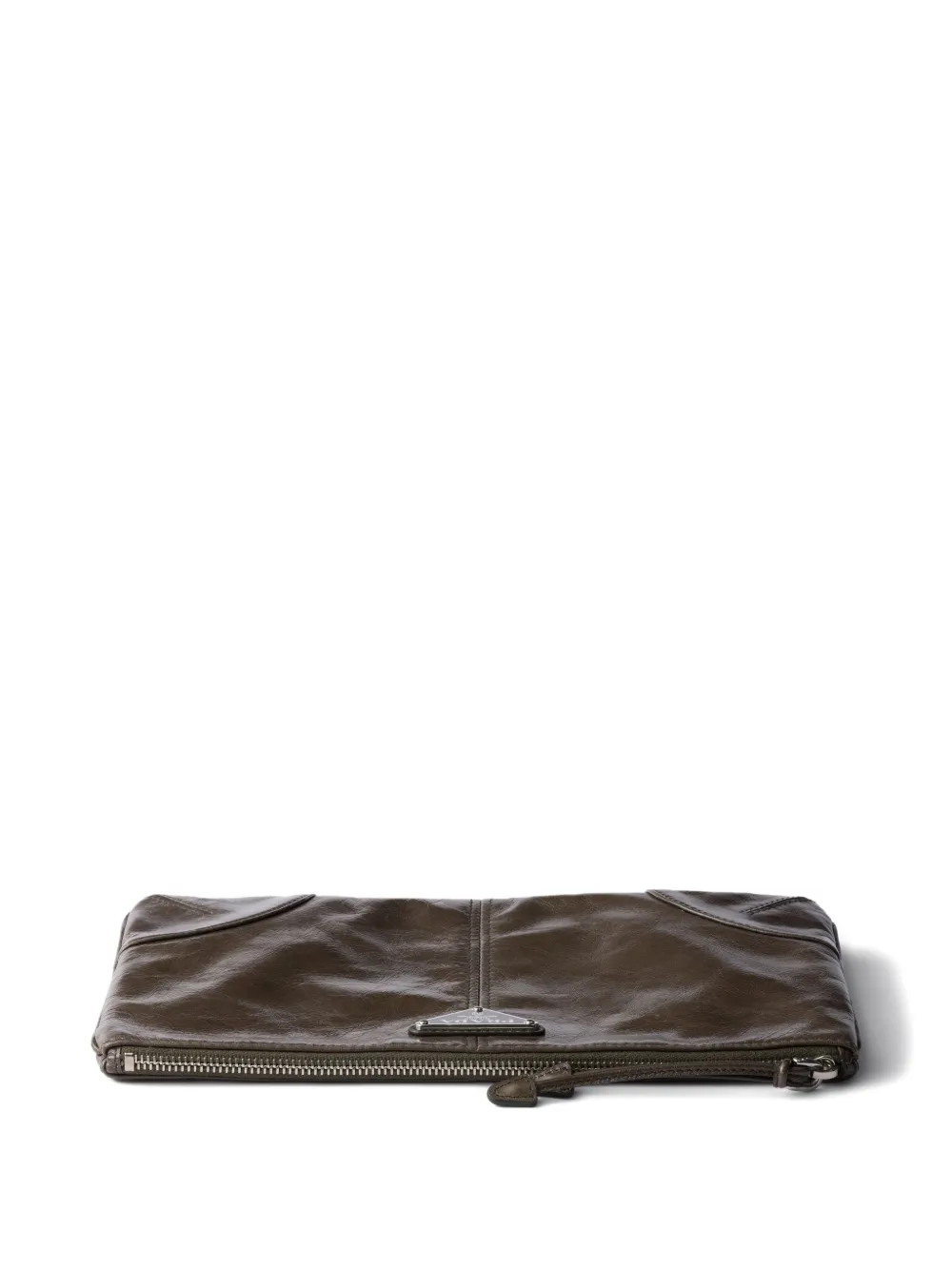 Prada leather wallet Bruin