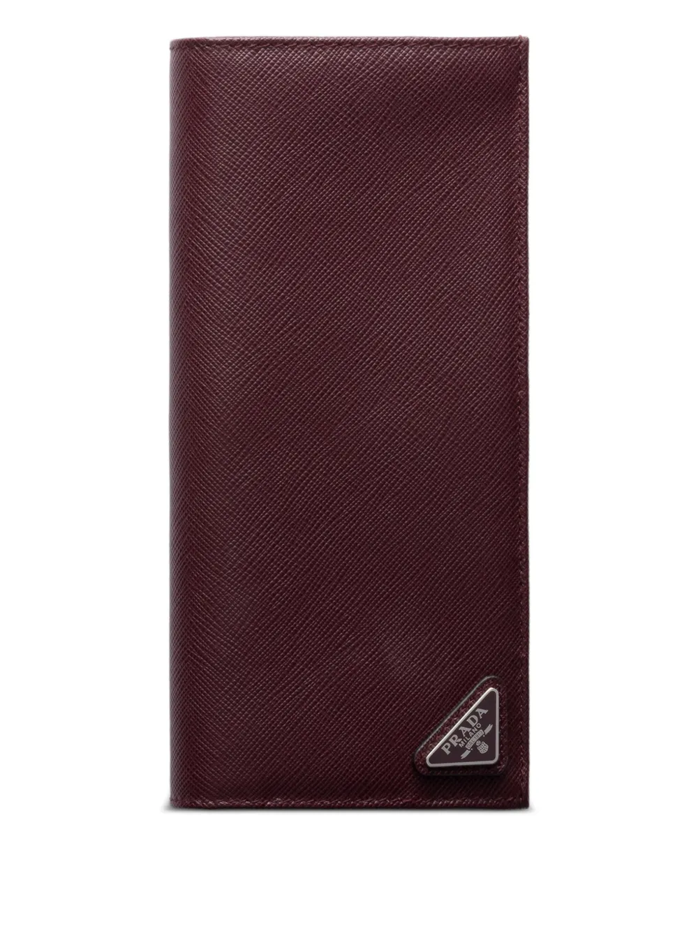 Prada logo leather wallet | Red | Image 1