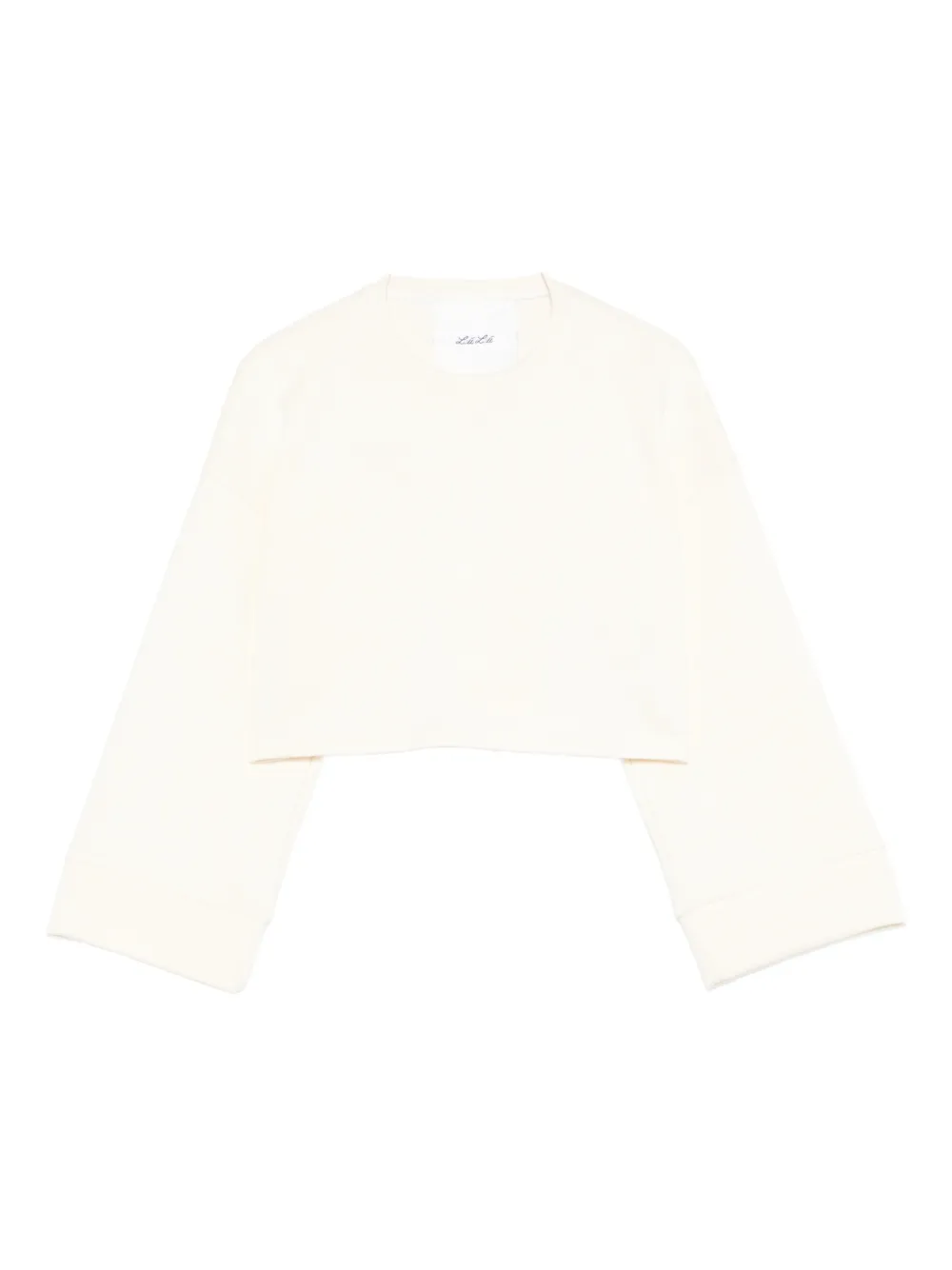 Miss Grant Kids x Lú Lú long-sleeve top - Toni neutri
