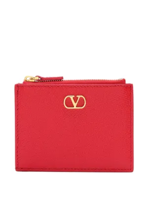 Valentino Garavani Vロゴ 財布 | レッド | FARFETCH JP