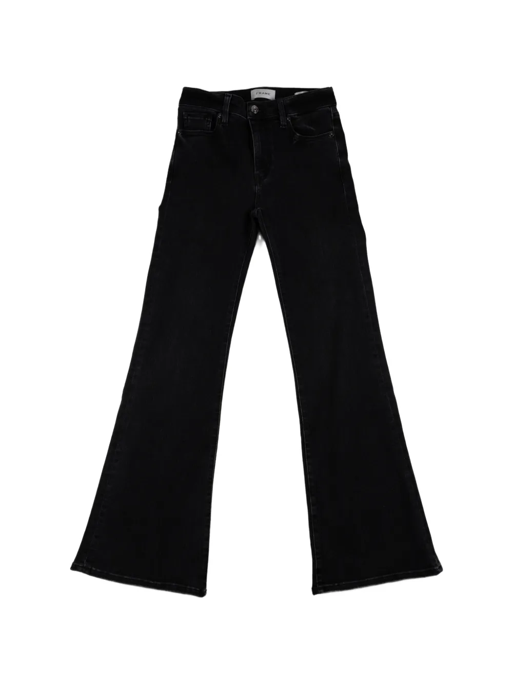 FRAME button-fastening flared jeans - Nero