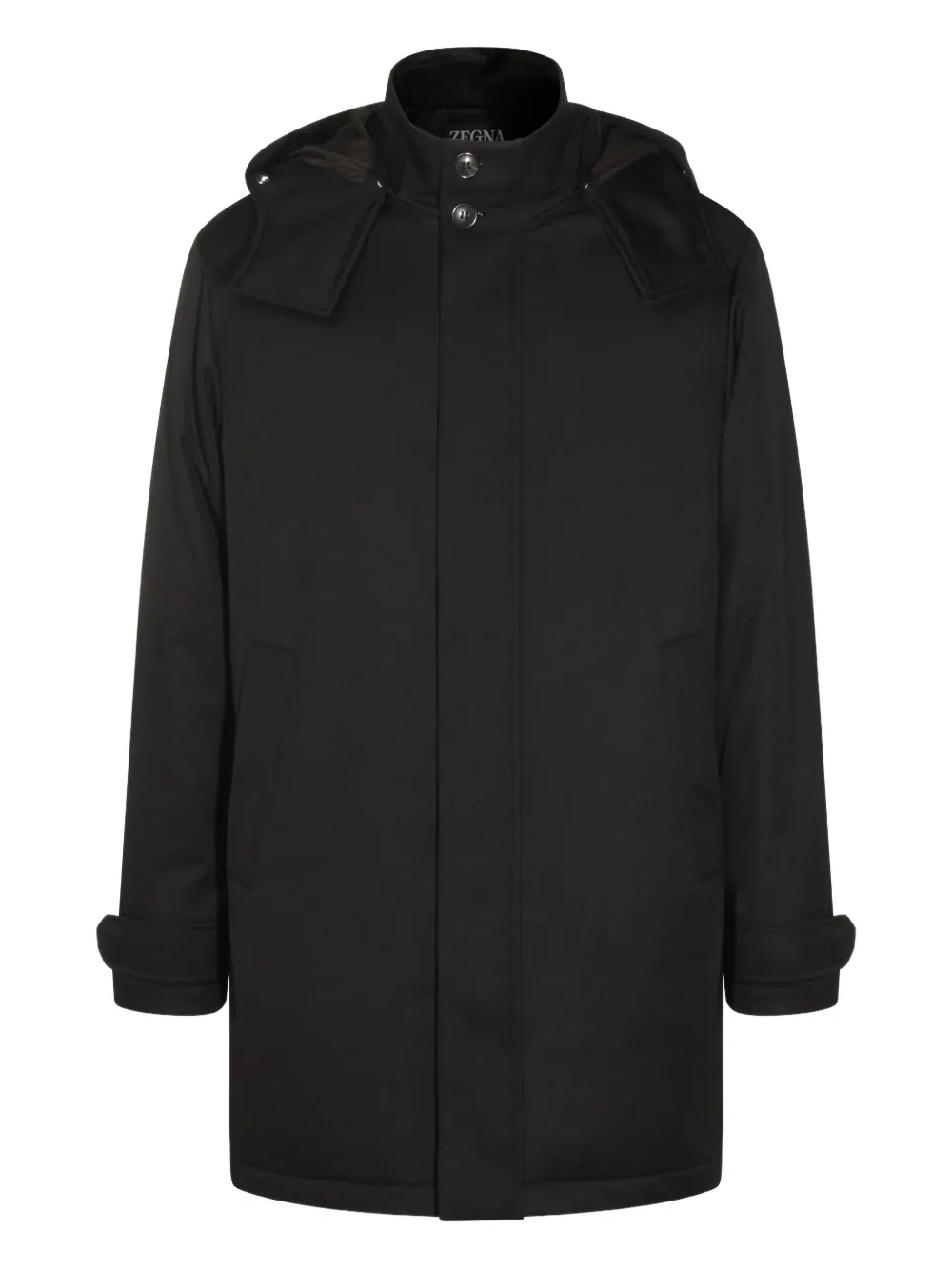 Zegna parka con capucha | negro | Image 1