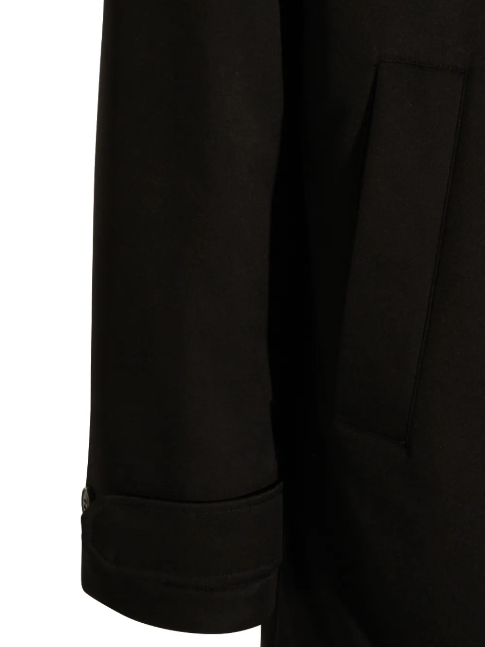 Zegna hooded parka coat Zwart