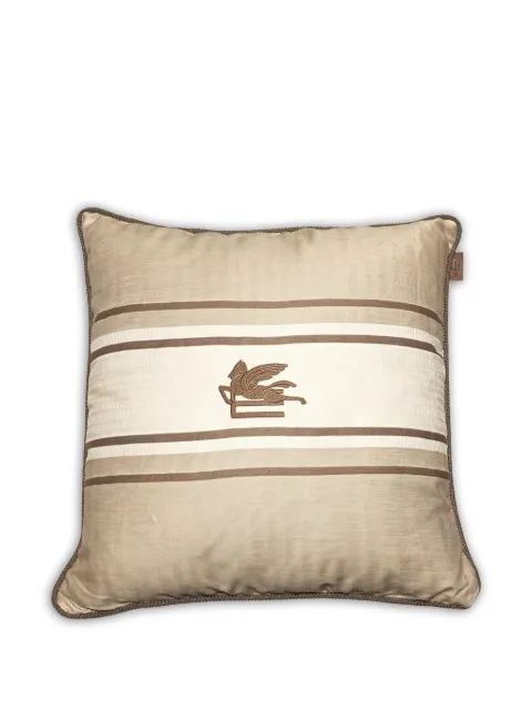 ETRO HOME embroidered-cord cushion (45sm x 45cm)