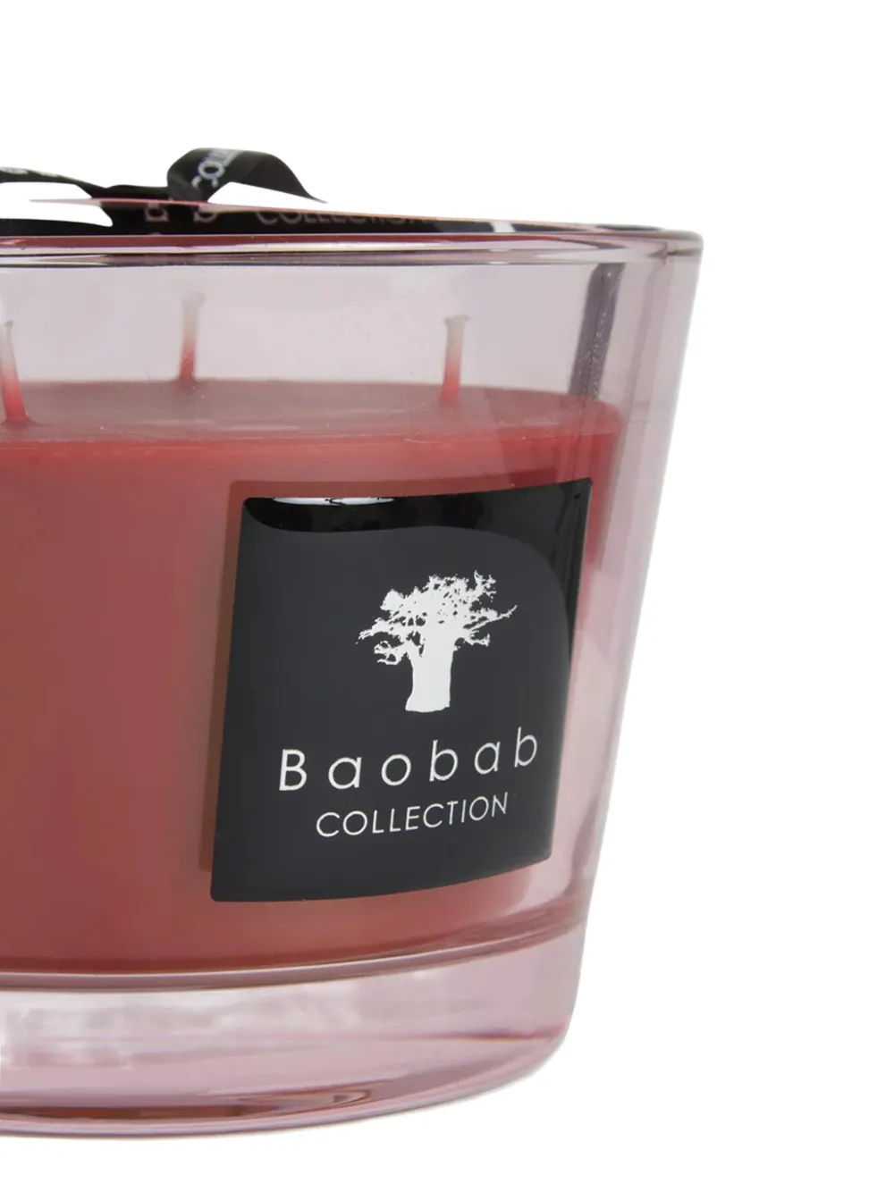 Baobab Masaai Spirit Max 10 kaars (10 cm) - Rood