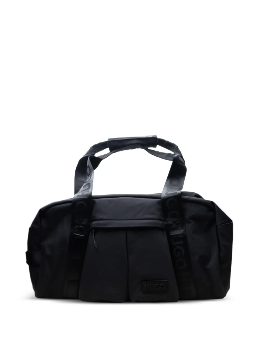 HUGO logo-plaque holdall - Nero