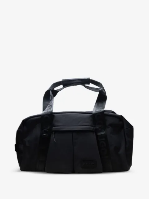 HUGO logo-plaque holdall