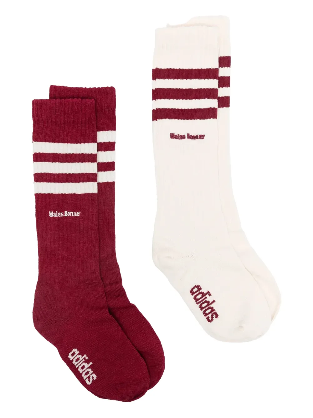 adidas x Wales Boner 3-Stripe socks (pack of two) | Hombre | Image 2