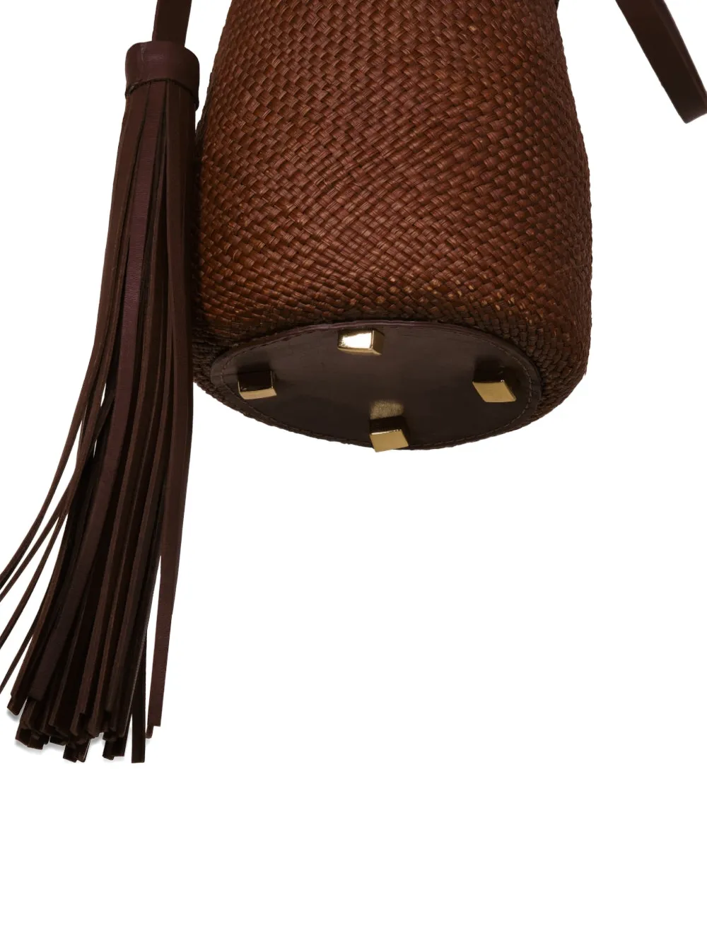 Johanna Ortiz The Provider Tassel Crossbody In Brown
