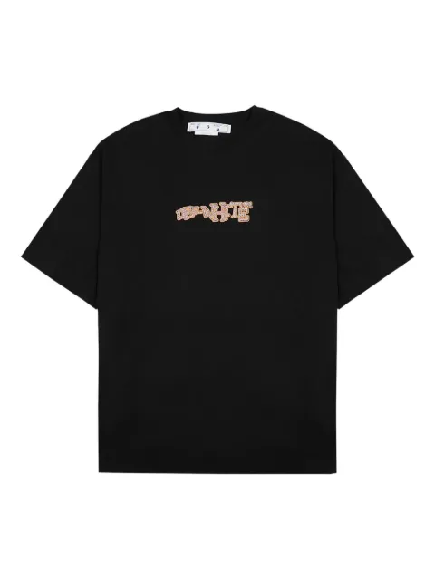 Off-White Carlos Over Skate logo T-shirt