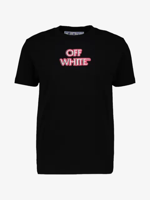 Off-White Camiseta slim Emotion Neon