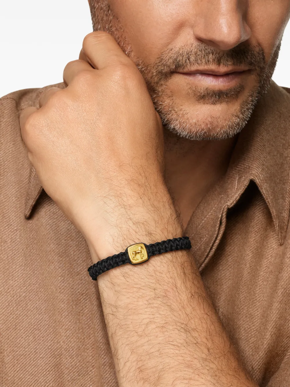 David Yurman pulsera Petrvs en oro amarillo de 18kt con ónix | Image 2