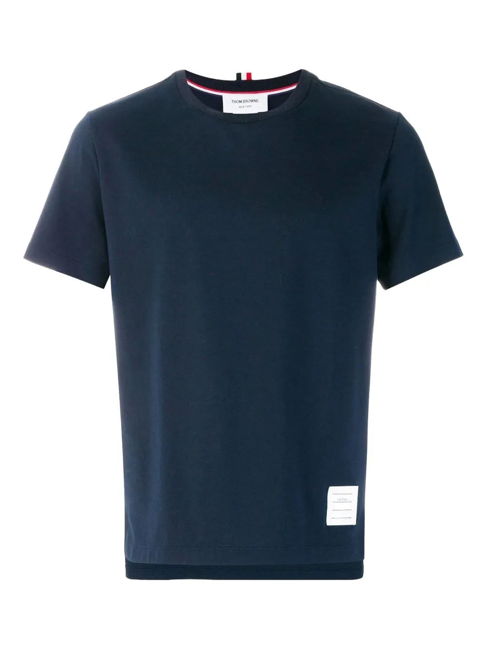 Thom Browne crew-neck T-shirt Blauw
