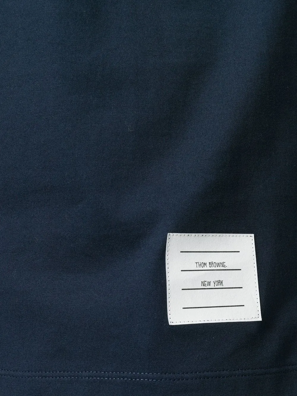 Thom Browne crew-neck T-shirt - Blauw