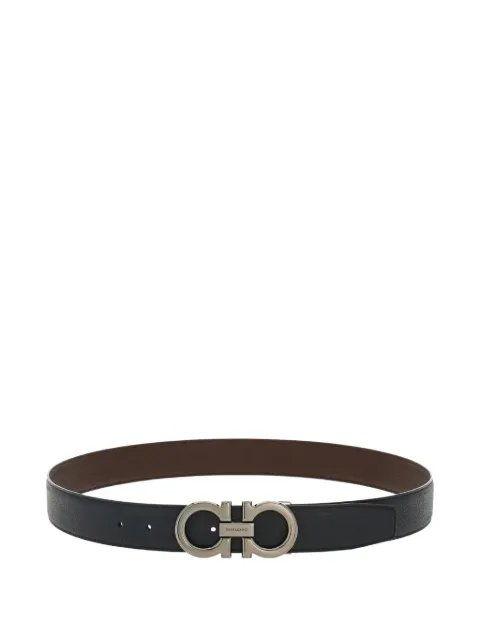 Ferragamo logo-detailed leather belt