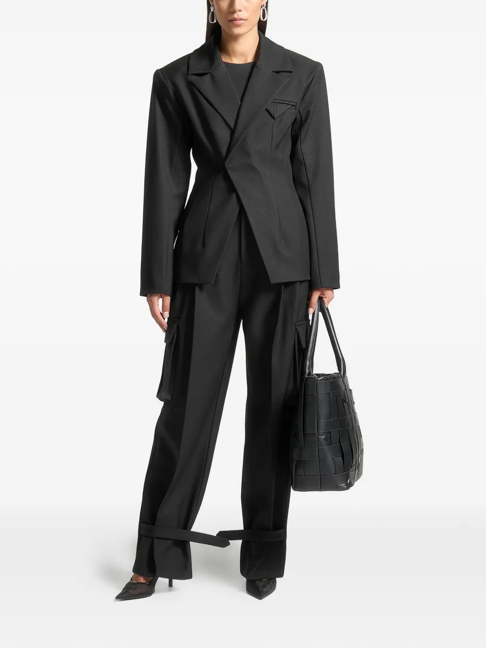 Manière De Voir Béatrice blazer Zwart