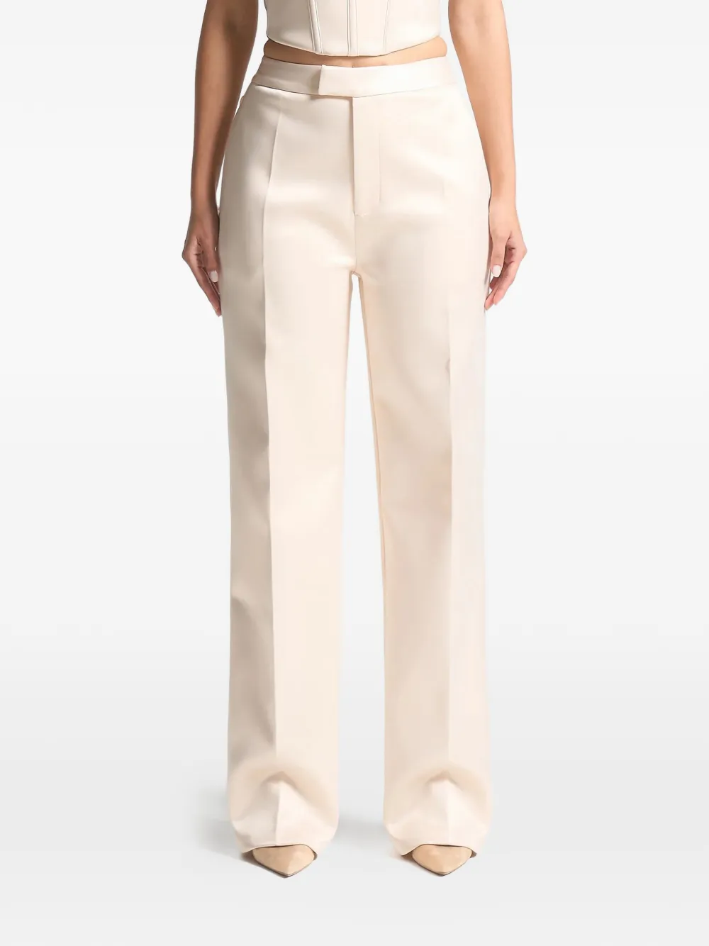Manière De Voir Bella Trousers In Neutral