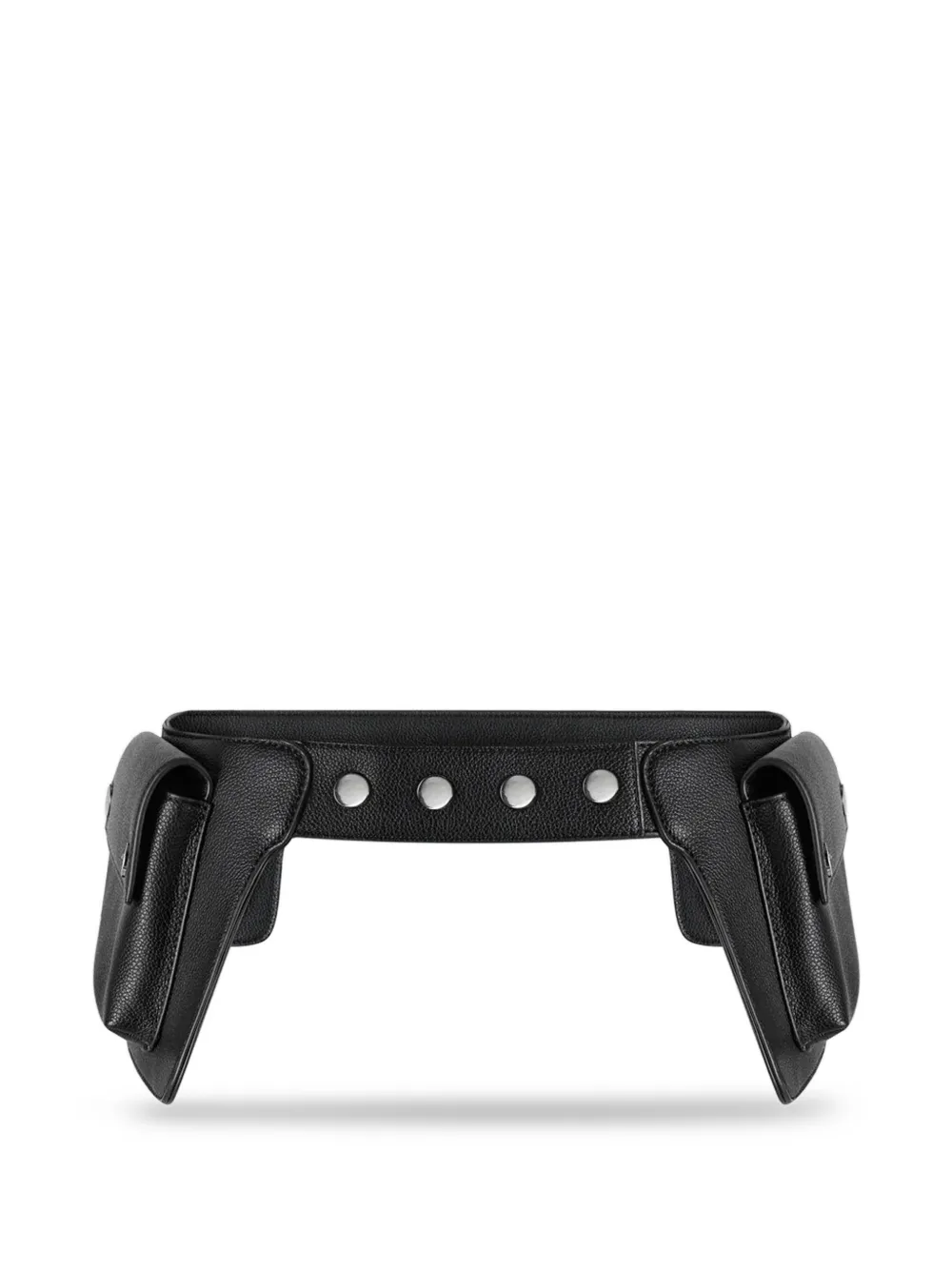 Manière De Voir front-pockets cargo belt bag - Schwarz