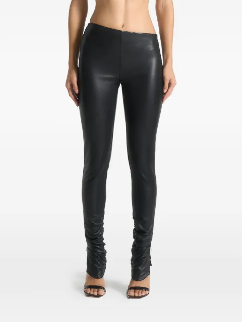 Manière De Voir Clara asymmetric-waistband leggings