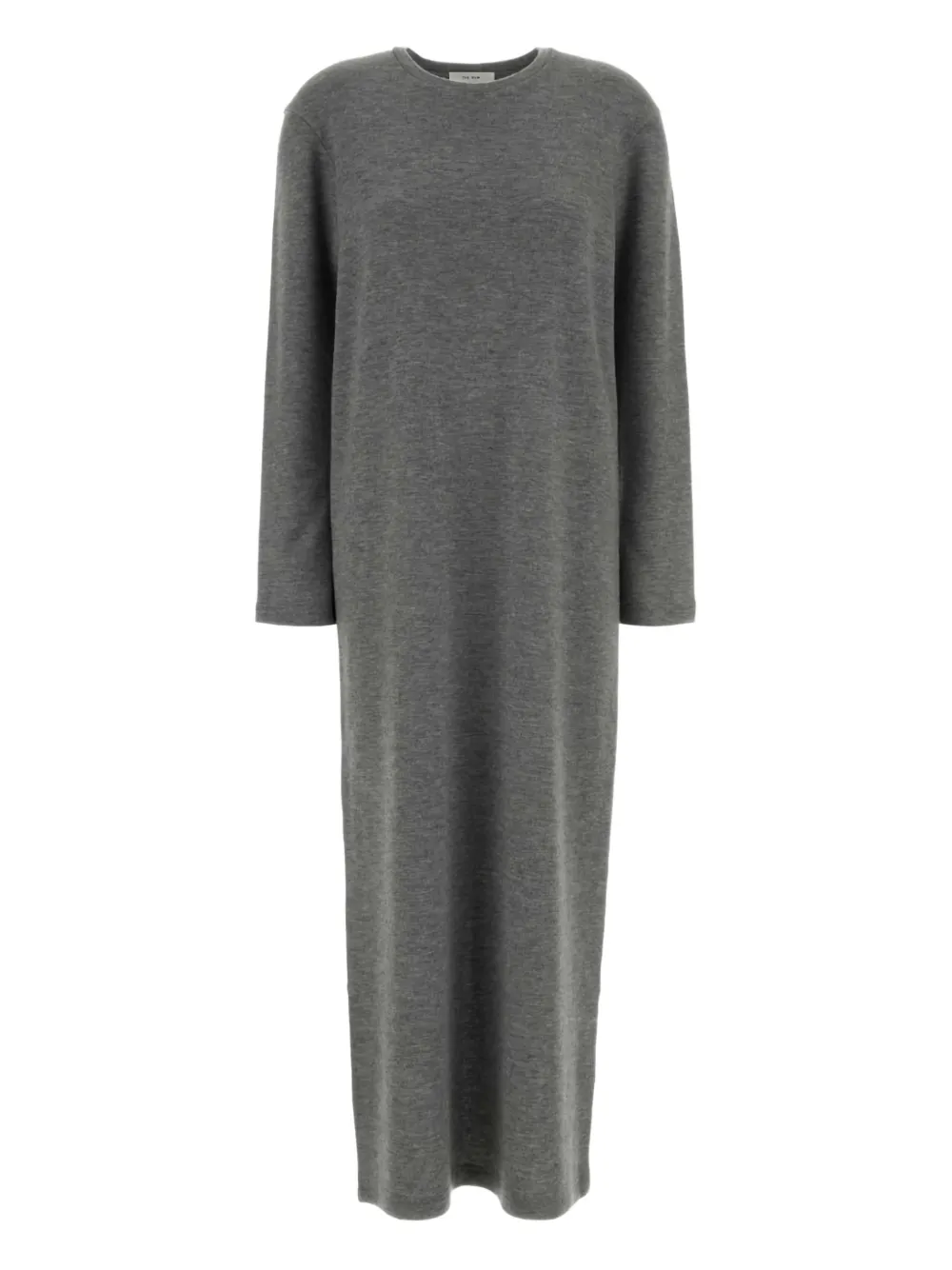 The Row Cashmere Alina Dress Featuring Back Slit In Multi