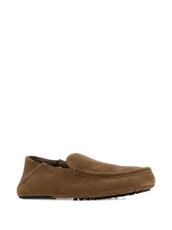 TOD'S ブラウン スエード ローファー Tod's スエードローファー | ブラウン | FARFETCH JP
