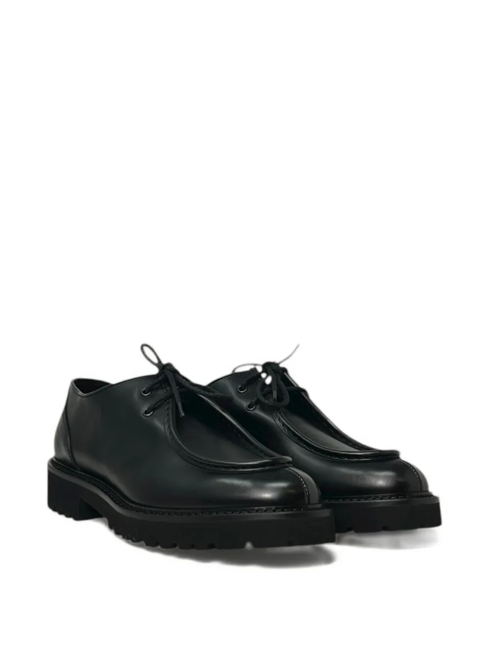 Doucal's lace-up derby shoes Zwart