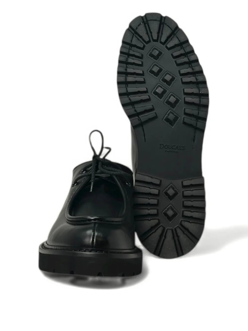 Doucal's lace-up derby shoes Zwart