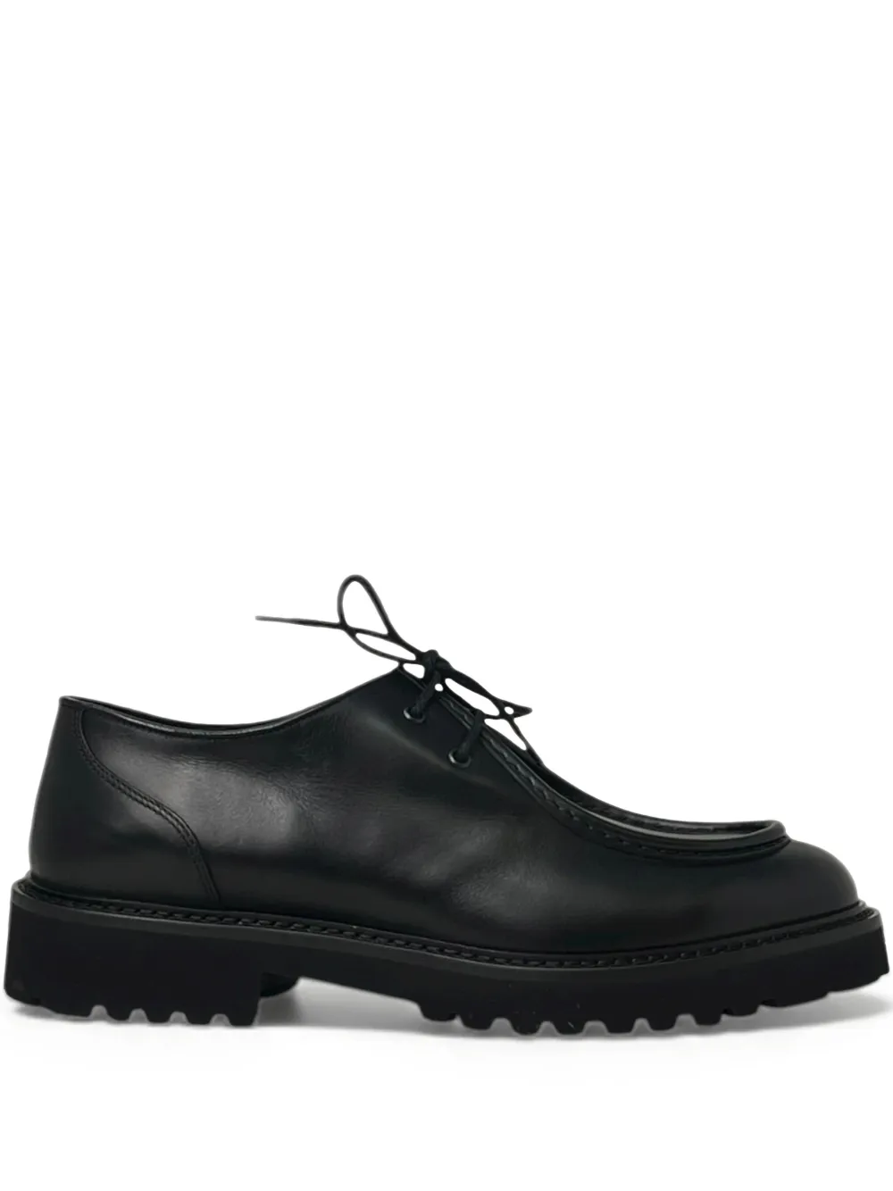 Doucal's lace-up derby shoes | Black | Image 1