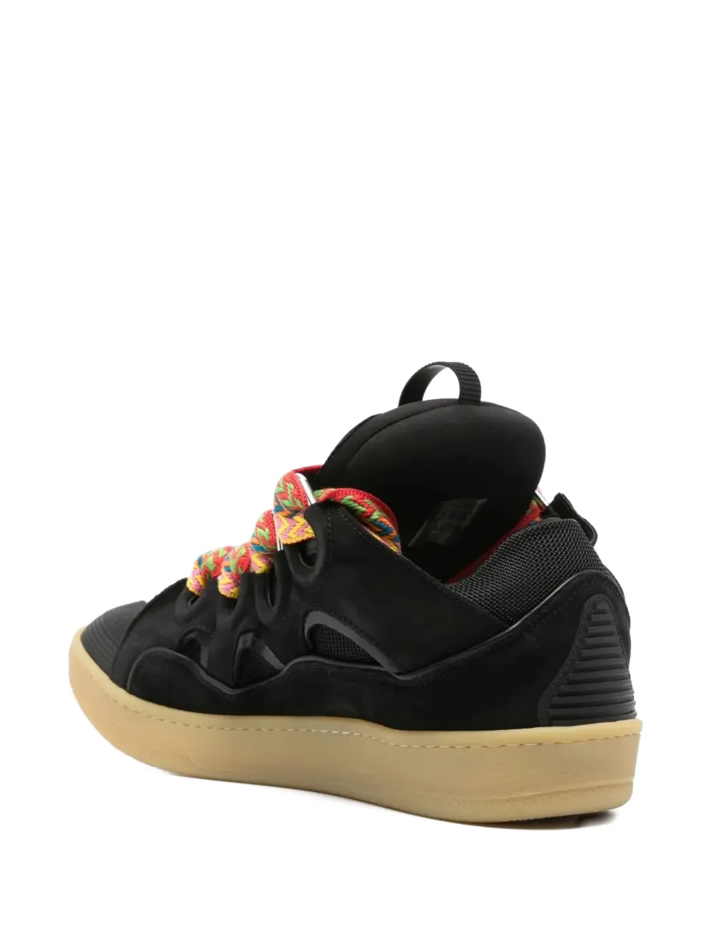 Lanvin lace-up sneakers Zwart