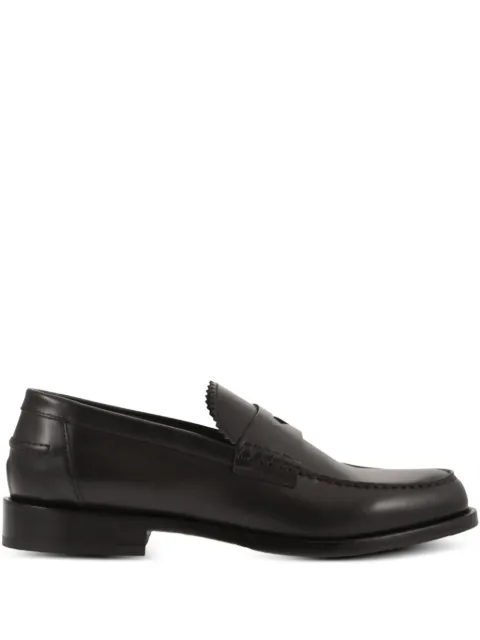 Doucal's leather loafers