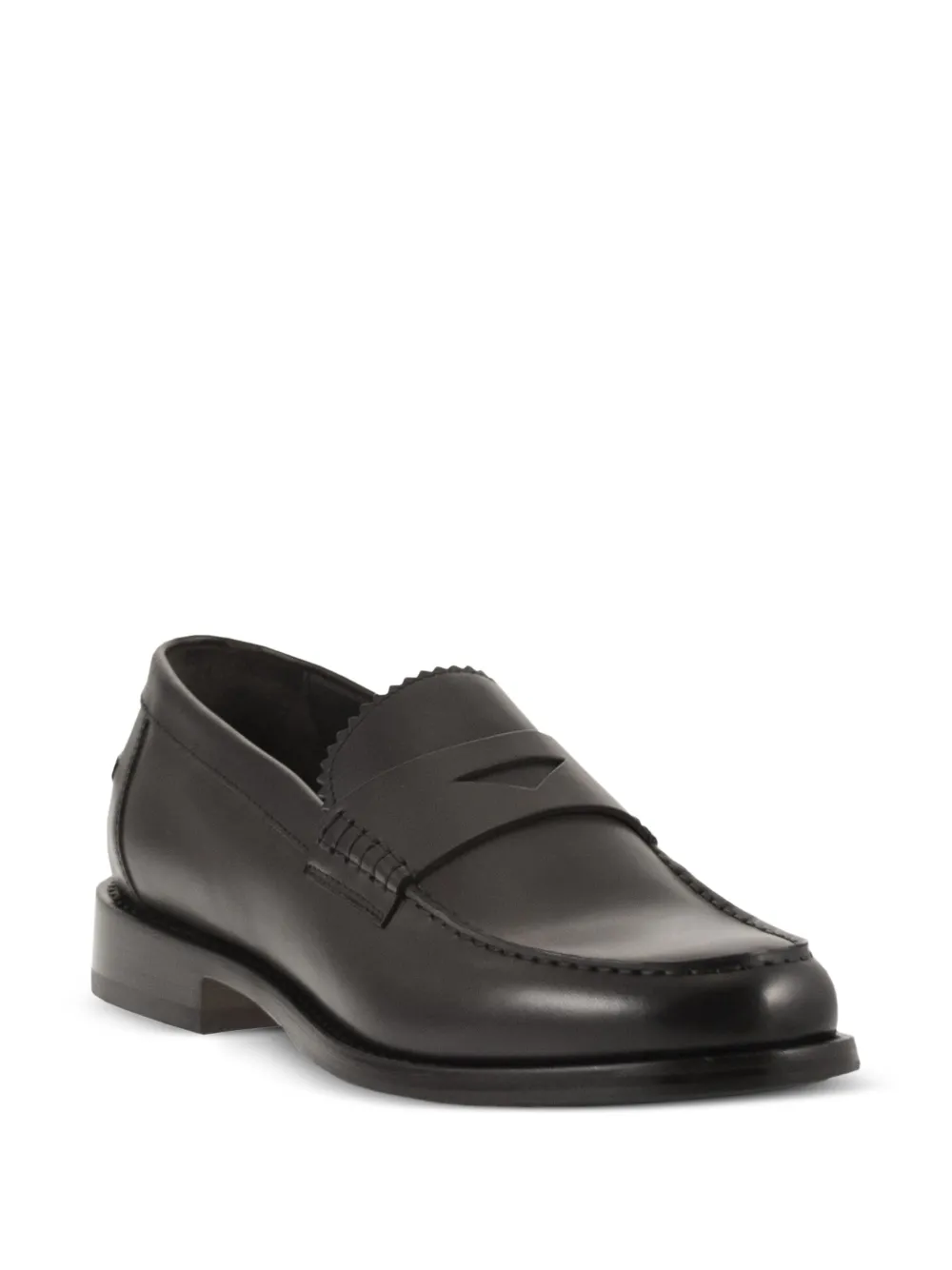 Doucal's Leren loafers Bruin