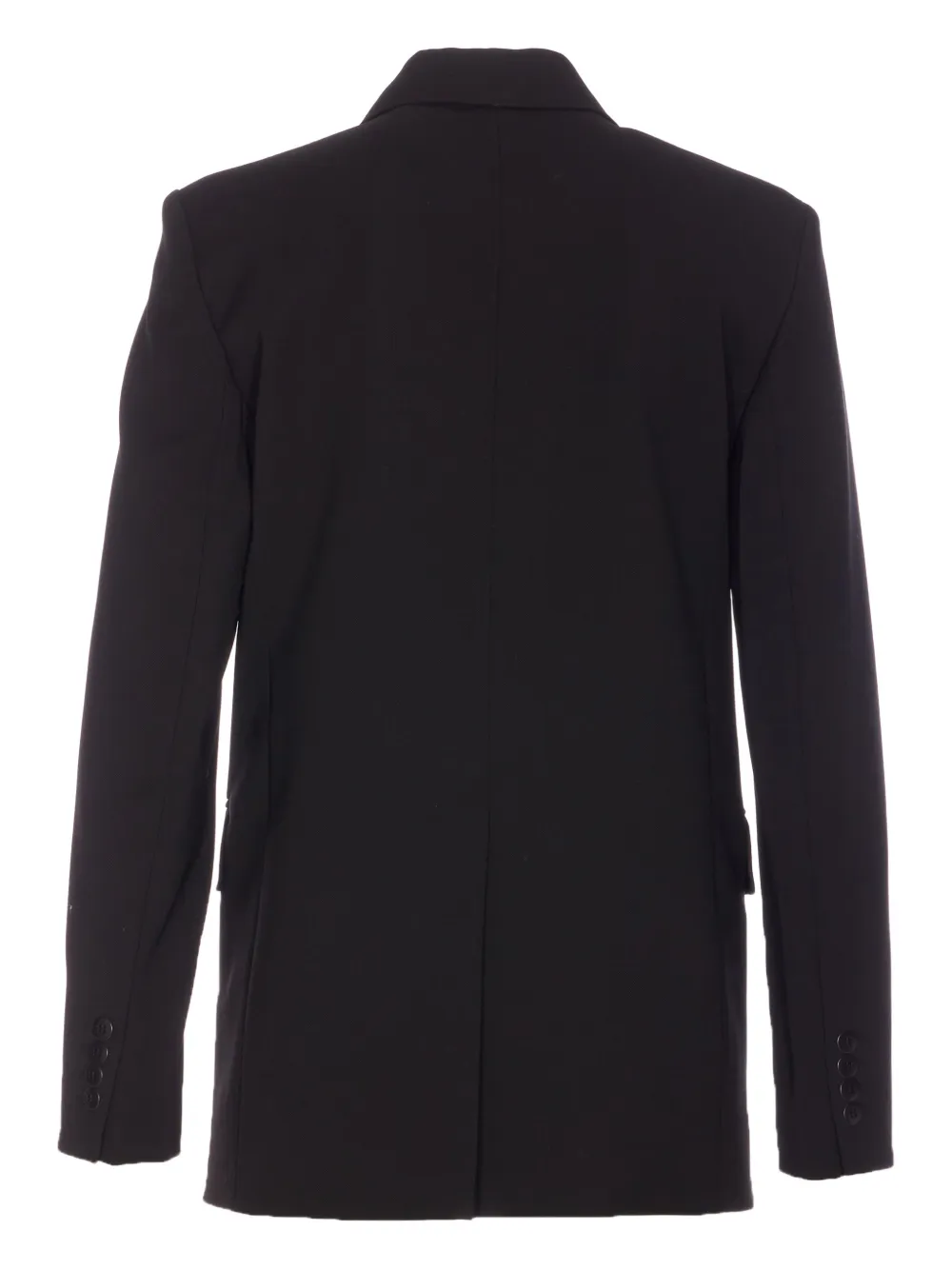 Max Mara Double-breasted Vadere Jacket In Black
