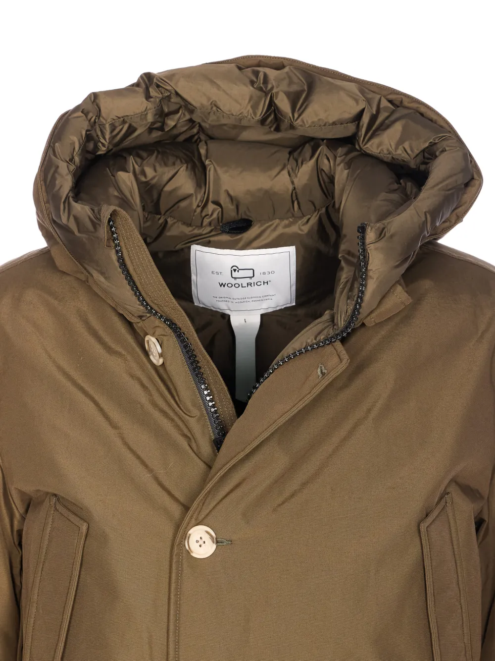 Woolrich Artic gewatteerde parka Bruin