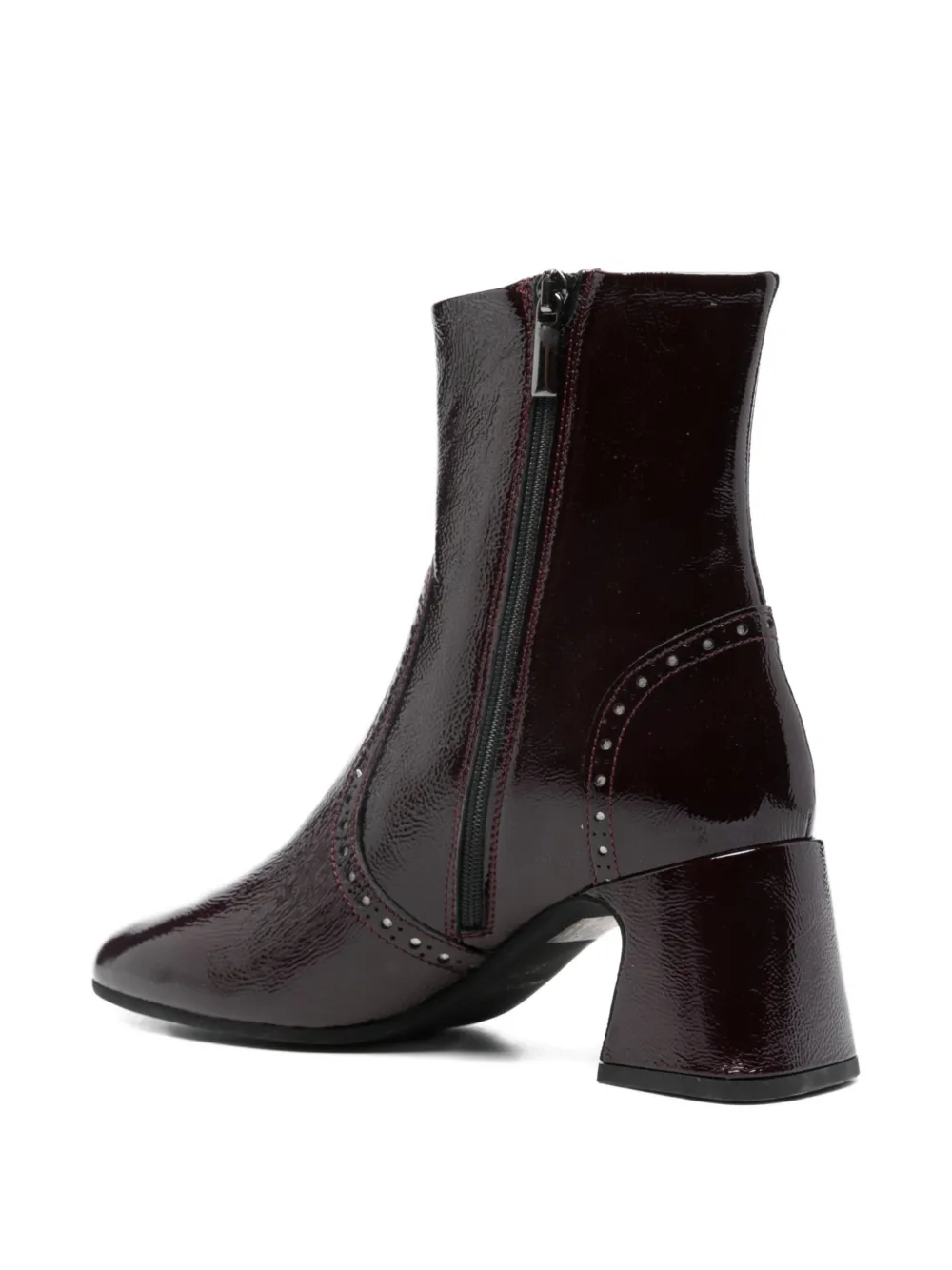 Evaluna studded-details block-heel boots Bruin