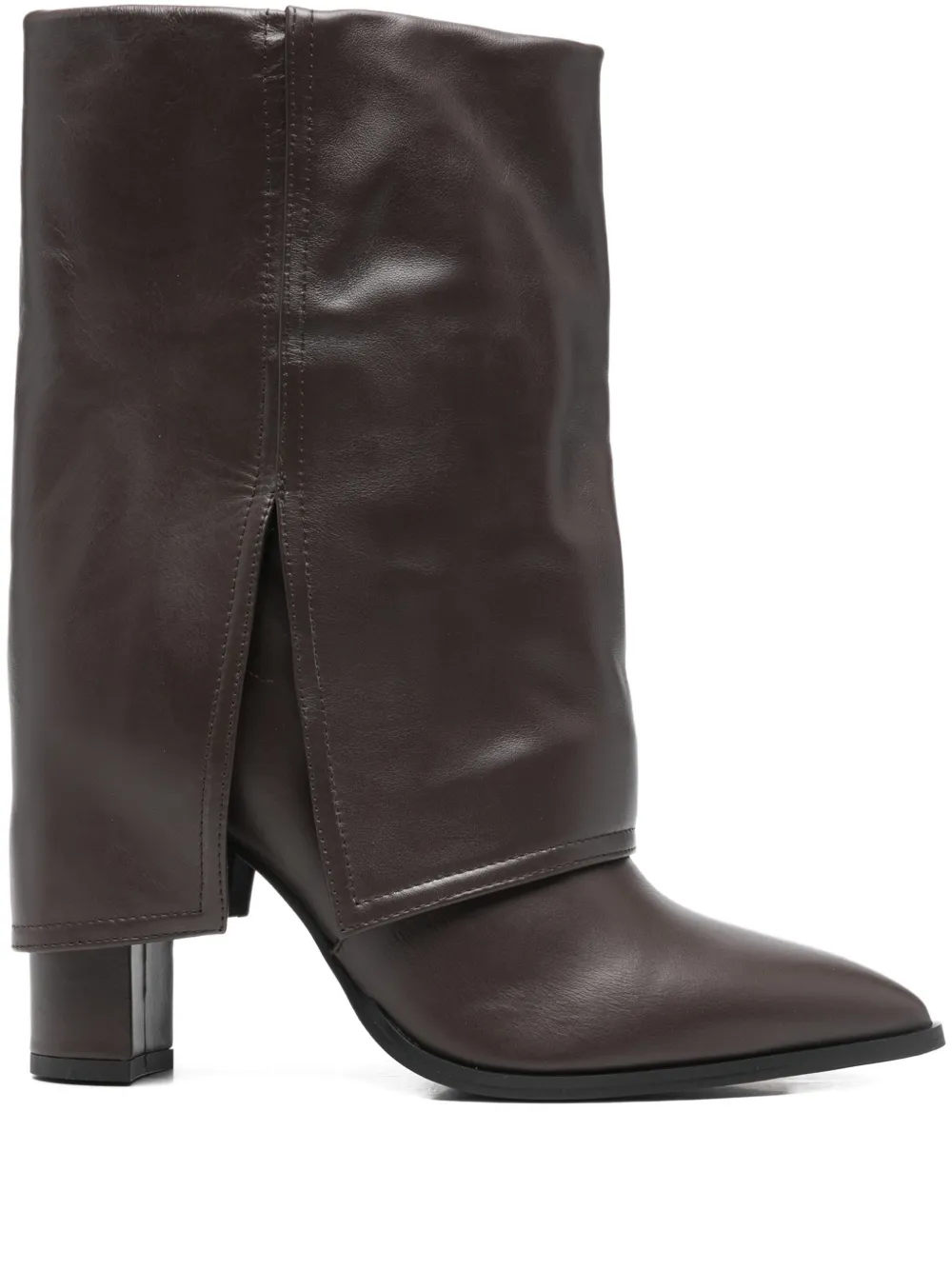 Gisel Moire Ducie pointed boots | Brown | Image 1