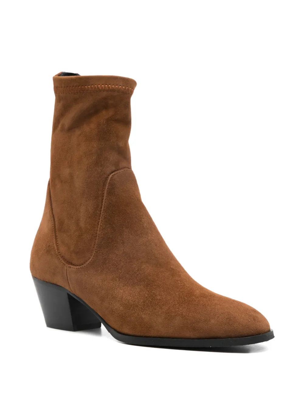 Evaluna zip-fastening boots Bruin