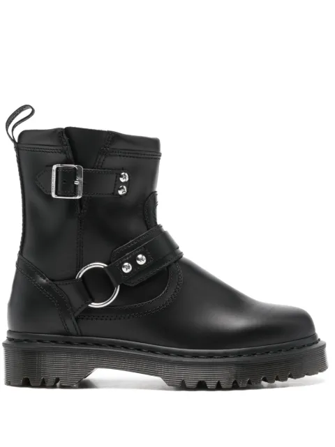 Dr. Martens buckled ankle boots