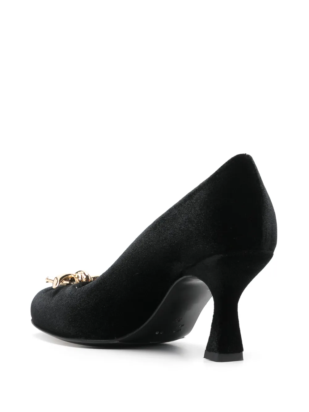 Isabel Ferranti Metal-detail Pumps In Black