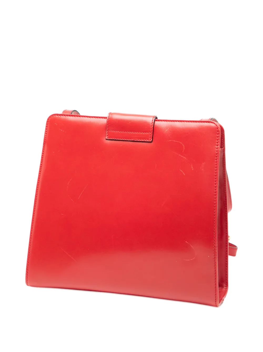 Pre-owned Ferragamo 2010-2025 Leather Crossbody Bag In Red