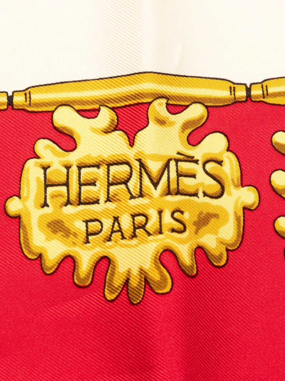 Hermès Pre-Owned mascada de seda Les Cavaliers d Or 2010-2025 | Image 2