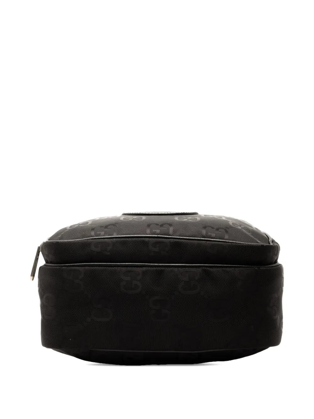 Pre-owned Gucci 2016-2025 Off The Grid Gg Econyl Crossbody Bag In Black