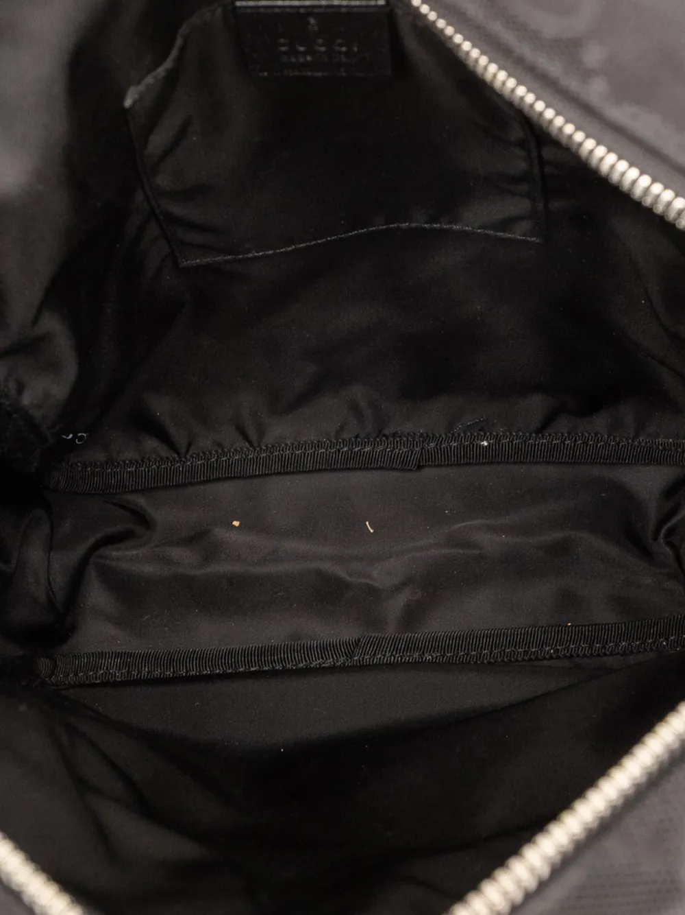 Pre-owned Gucci 2016-2025 Off The Grid Gg Econyl Crossbody Bag In Black