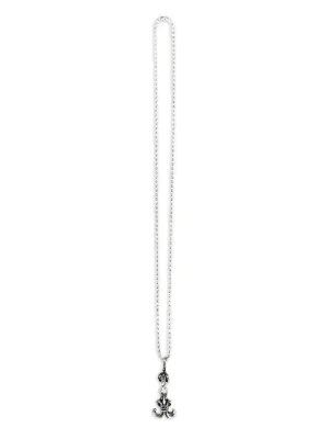 Chrome Hearts Framed Heart スクエア ペンダント ネックレス