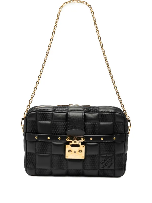 Louis Vuitton Pre-Owned 2021-2025 ダミエ キルト ラムスキン トロカ