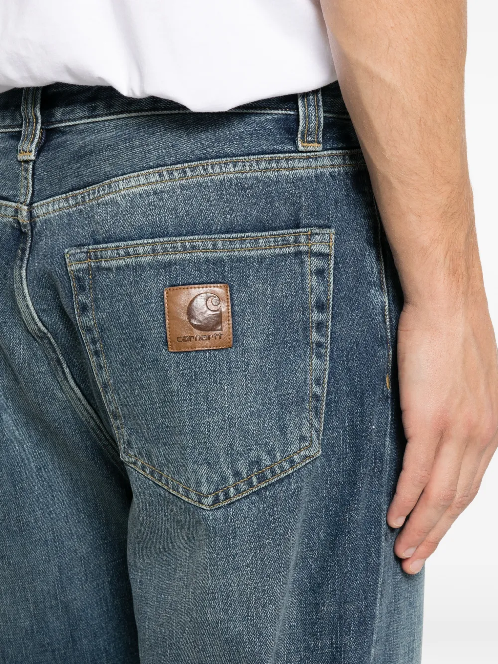 Carhartt WIP Aaron broek Blauw